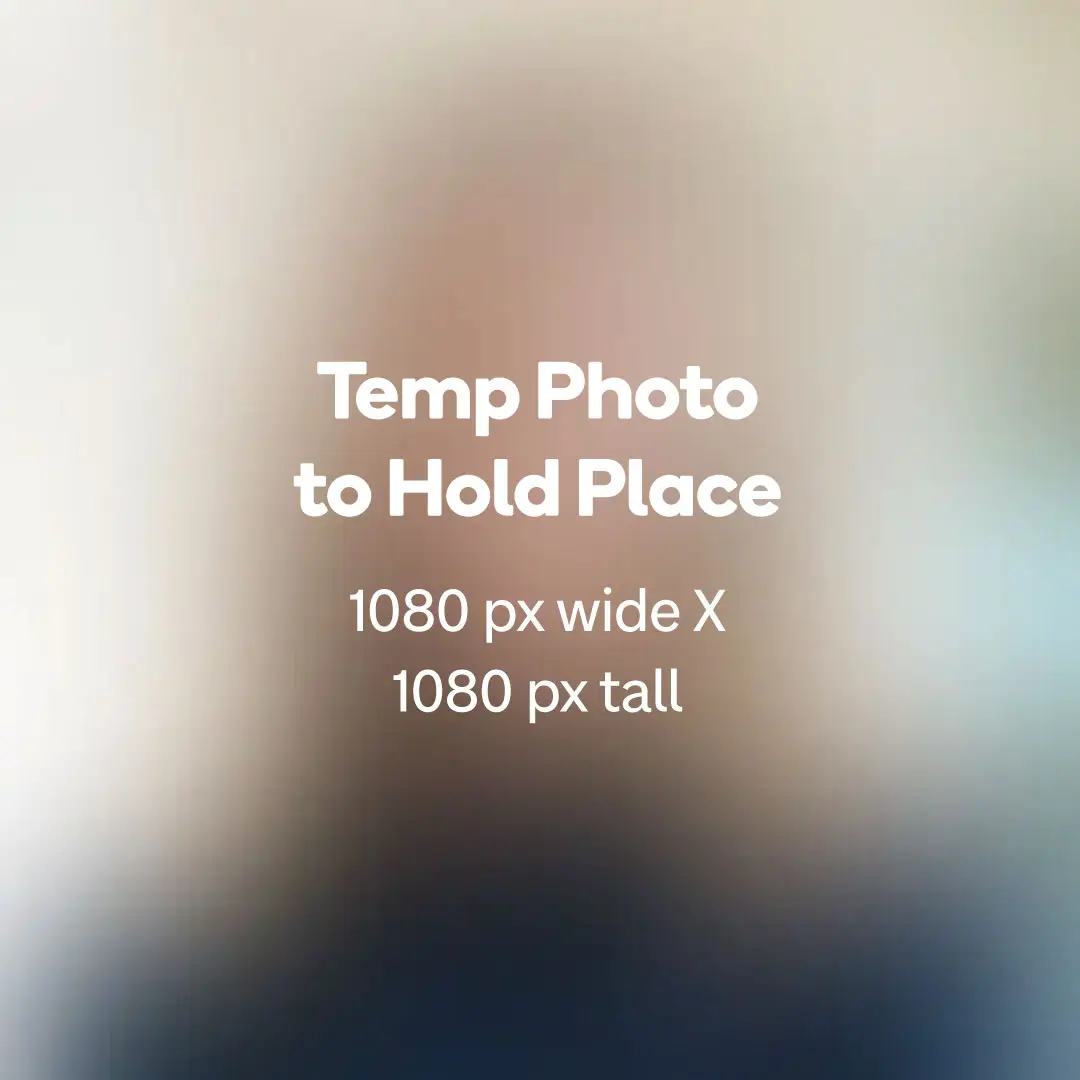 Temporary headshot photo